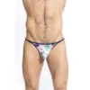 Aramis - String 2 Aramis - String -LHOMME INVISIBLE Soldes aramis string homme imprime blanc