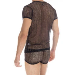 Axel Tshirt - Noir -LHOMME INVISIBLE Soldes axel tshirt noir pour homme 2