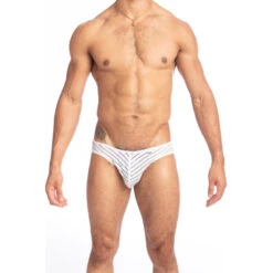 Back To White - Mini Slip -LHOMME INVISIBLE Soldes back to white mini slip homme 3