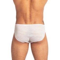 Back To White - Mini Slip -LHOMME INVISIBLE Soldes back to white mini slip homme 5