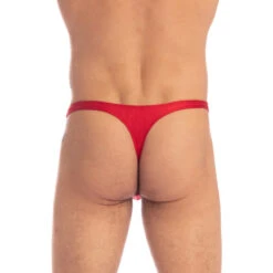 Barbados Cherry - String Bikini -LHOMME INVISIBLE Soldes barbados cherry string bikini homme en velours 4