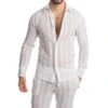 Benares - Chemise -LHOMME INVISIBLE Soldes benares chemise blanche coton homme