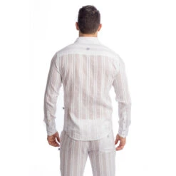 Benares - Chemise -LHOMME INVISIBLE Soldes benares chemise blanche coton homme 4