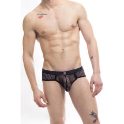 Blaze - Slip Push Up -LHOMME INVISIBLE Soldes blaze slip push up homme noir 3