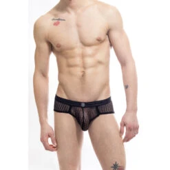 Blaze - Slip Push Up -LHOMME INVISIBLE Soldes blaze slip push up homme noir 4