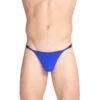 Bleu - String Striptease De Bain 1 Bleu - String Striptease De Bain -LHOMME INVISIBLE Soldes bleu string striptease de bain homme