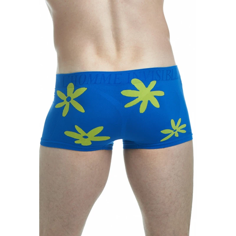 Big Flower - Lot De 2 Boxer Bleu/Jaune 6 Big Flower - Lot De 2 Boxer Bleu/Jaune – Image 4