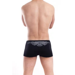 Boxer Invisible MT1 - Lot De Deux Boxer 11 Boxer Invisible MT1 - Lot De Deux Boxer -LHOMME INVISIBLE Soldes boxer homme noir taille basse 3
