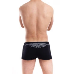 Boxer Invisible MT1 - Lot De Deux Boxer 13 Boxer Invisible MT1 - Lot De Deux Boxer -LHOMME INVISIBLE Soldes boxer homme noir taille basse 5