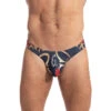 Celtic Noir - String Bikini 2 Celtic Noir - String Bikini -LHOMME INVISIBLE Soldes celtic noir string bikini homme
