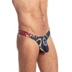 Celtic Noir - String Bikini 9 Celtic Noir - String Bikini -LHOMME INVISIBLE Soldes celtic noir string bikini homme 2