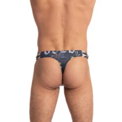 Celtic Noir - String Bikini 11 Celtic Noir - String Bikini -LHOMME INVISIBLE Soldes celtic noir string bikini homme 4