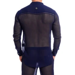 Chantilly Marine - Tunique Chemise 12 Chantilly Marine - Tunique Chemise -LHOMME INVISIBLE Soldes chantilly marine tunique chemise 2