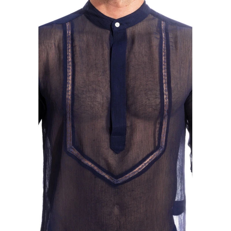 Chantilly Marine - Tunique Chemise 6 Chantilly Marine - Tunique Chemise – Image 4