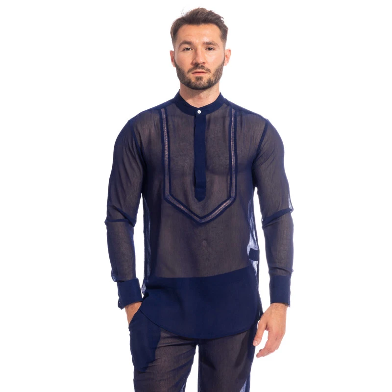 Chantilly Marine - Tunique Chemise 8 Chantilly Marine - Tunique Chemise – Image 6