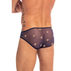 Charlemagne Marine - Mini Slip -LHOMME INVISIBLE Soldes charlemagne marine mini slip 4