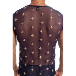 Charlemagne Marine - Tshirt 20 Charlemagne Marine - Tshirt -LHOMME INVISIBLE Soldes charlemagne marine tshirt transparent brode homme 6