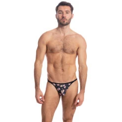 City Of Angels Noir - String Striptease -LHOMME INVISIBLE Soldes city of angels noir string striptease 2