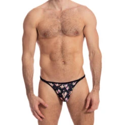 City Of Angels Noir - String Striptease -LHOMME INVISIBLE Soldes city of angels noir string striptease 3