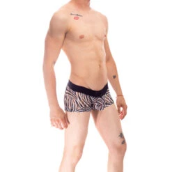 Cory - V Boxer Push Up -LHOMME INVISIBLE Soldes cory v boxer push up homme imprime zebre 2