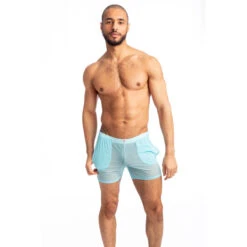 Cristallo - Lounge Shorts -LHOMME INVISIBLE Soldes cristallo lounge short transparent homme 5