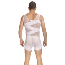 Curio - Body Sans Coutures Blanc -LHOMME INVISIBLE Soldes curio body homme sans coutures blanc 3