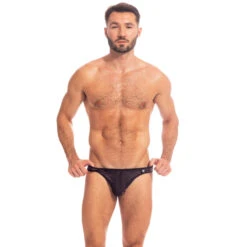 Désirs Nocturnes - Mini Slip -LHOMME INVISIBLE Soldes desirs nocturnes mini slip transparent homme 1