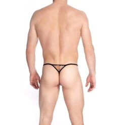 Destin - String Striptease -LHOMME INVISIBLE Soldes destin string striptease nude en dentelle homme 4