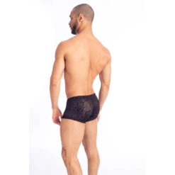 Dévoré Noir - Mini Boxer -LHOMME INVISIBLE Soldes devore noir mini boxer homme 4