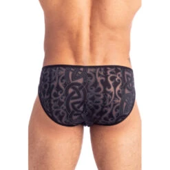 Dévoré Tattoo - Mini Slip -LHOMME INVISIBLE Soldes devore tattoo mini slip homme 2