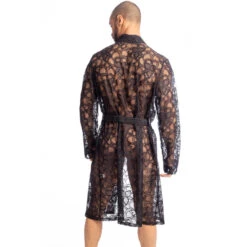 Eccitante - Kimono -LHOMME INVISIBLE Soldes eccitante kimono robe de chambre dentelle homme 4