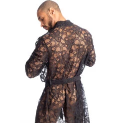 Eccitante - Kimono -LHOMME INVISIBLE Soldes eccitante kimono robe de chambre dentelle homme 5