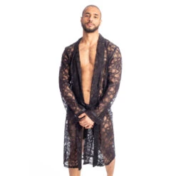 Eccitante - Kimono -LHOMME INVISIBLE Soldes eccitante kimono robe de chambre dentelle homme 7
