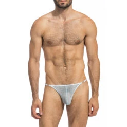Egon - String Striptease -LHOMME INVISIBLE Soldes egon string striptease dentelle bleue homme 2