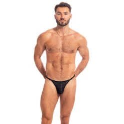 Fauves De Nuit - String Striptease -LHOMME INVISIBLE Soldes fauves de nuit string striptease homme 2