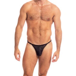 Fauves De Nuit - String Striptease -LHOMME INVISIBLE Soldes fauves de nuit string striptease homme 3