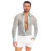 Fleur D'Ether Ciel - Chemise ML -LHOMME INVISIBLE Soldes fleur d ether ciel chemise ml