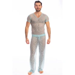 Fleur D'Ether Ciel - Pantalon -LHOMME INVISIBLE Soldes fleur d ether ciel pantalon 3