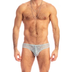 Fleur D'Ether Ciel - Mini Slip -LHOMME INVISIBLE Soldes fleur d ether ciel slip 3