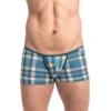 Fraser - Boxer Invisible -LHOMME INVISIBLE Soldes fraser boxer homme invisible imprime bleu
