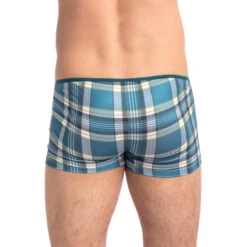 Fraser - Boxer Invisible -LHOMME INVISIBLE Soldes fraser boxer homme invisible imprime bleu 2