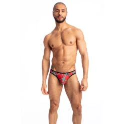 Scott - Mini Slip -LHOMME INVISIBLE Soldes fraser mini slip rouge homme 3