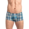 Fraser - Miniboxer -LHOMME INVISIBLE Soldes fraser miniboxer imprime bleu
