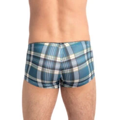 Fraser - Miniboxer -LHOMME INVISIBLE Soldes fraser miniboxer imprime bleu 2