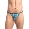 Fraser - String Striptease 2 Fraser - String Striptease -LHOMME INVISIBLE Soldes fraser string striptease imprime bleu homme