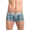 Fraser - V Boxer Push-up -LHOMME INVISIBLE Soldes fraser v boxer push up imprime bleu
