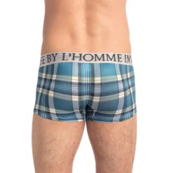 Fraser - V Boxer Push-up -LHOMME INVISIBLE Soldes fraser v boxer push up imprime bleu 2