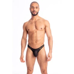 Devant -LHOMME INVISIBLE Soldes good vibrations string bikini homme 1