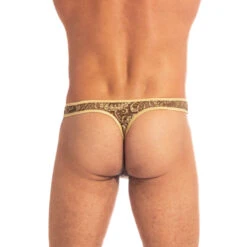 Halcyonique - String Bikini -LHOMME INVISIBLE Soldes halcyonique string bikini en dentelle pour homme 4