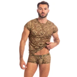 Halcyonique - Tshirt -LHOMME INVISIBLE Soldes halcyonique tshirt dentelle or homme 6